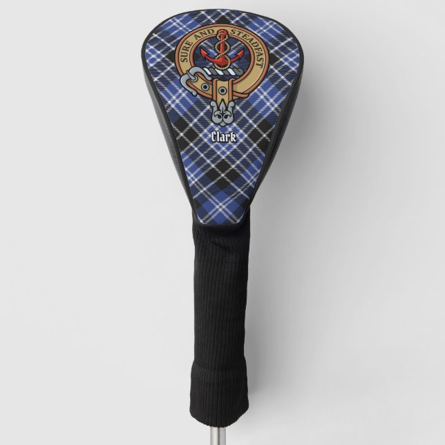 Clan Clark Wappen Golf Headcover (Vorderseite)