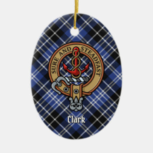 Clan Clark Wappen Keramik Ornament