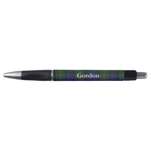 Clan Classique Gordon Tartan Plaid Stylo Personnal
