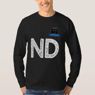 Clan Clelland N und Letter D Familie Matching T-Shirt
