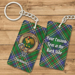 Clan Cockburn Crest sur Tartan