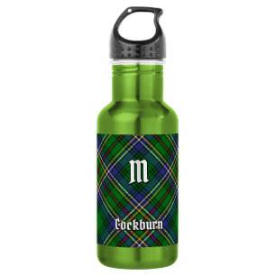 Clan Cockburn Tartan Edelstahlflasche