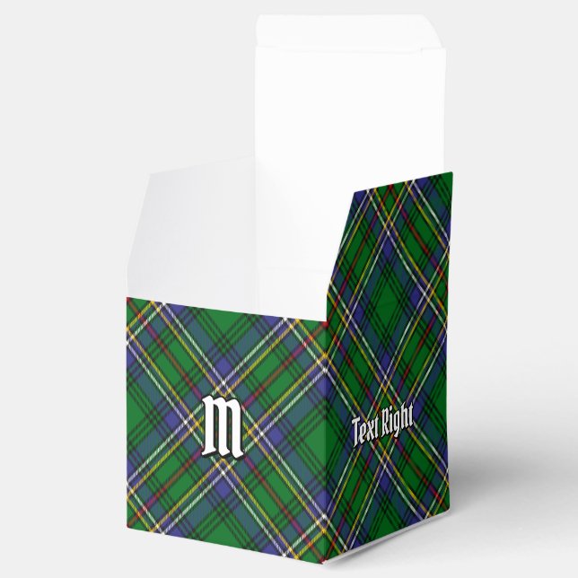 Clan Cockburn Tartan Geschenkschachtel (Geöffnet)