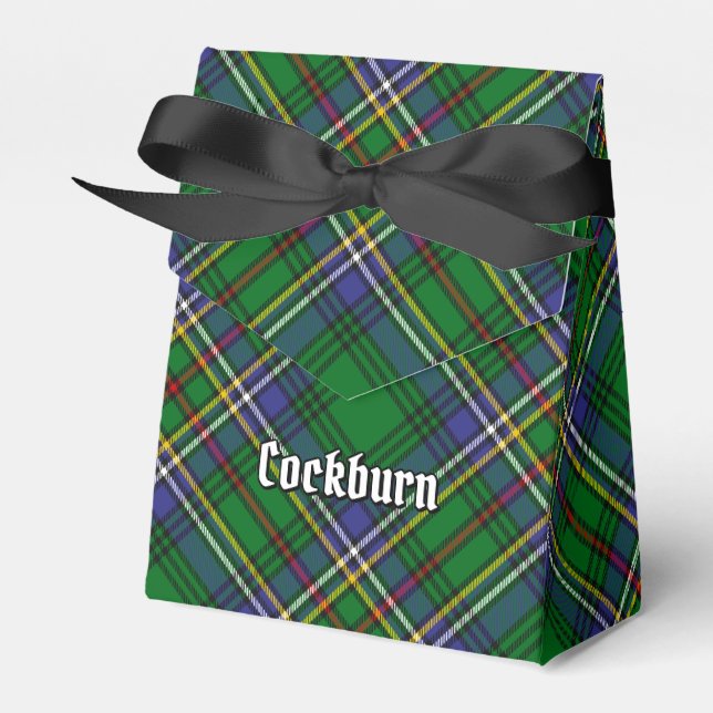 Clan Cockburn Tartan Geschenkschachtel (Vorderseite)