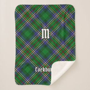 Clan Cockburn Tartan Sherpadecke