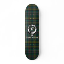 Clan Cockburn Wappen Abzeichen und Tartan