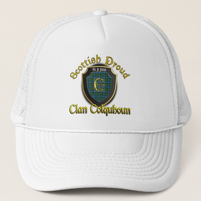 Clan Colquhoun Scottish Dynsty Cap Truckerkappe (Vorderseite)