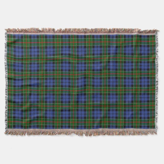 Clan Colquhoun Tartan Decke (Vorderseite)
