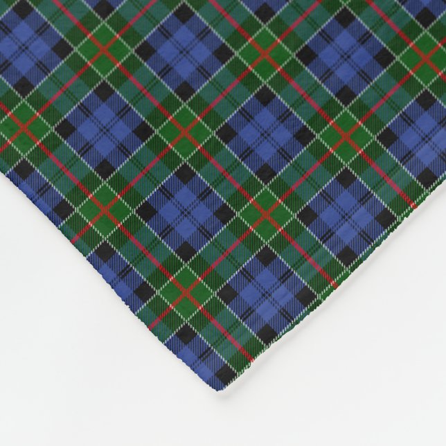 Clan Colquhoun Tartan Fleecedecke (Ecke)