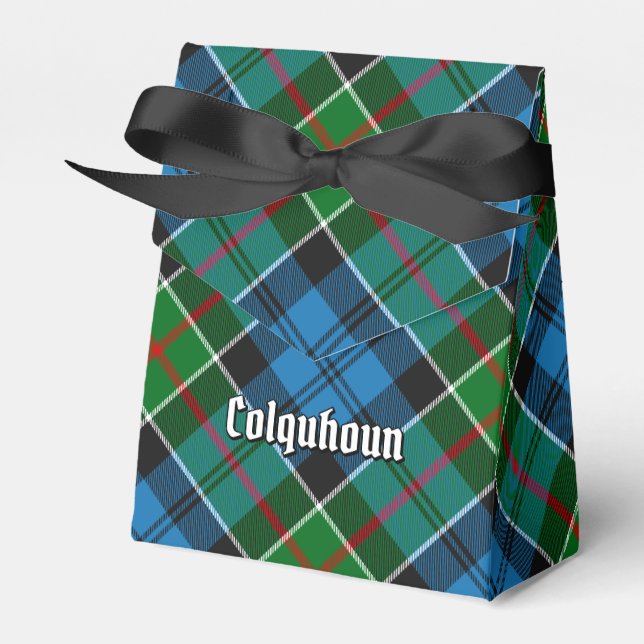 Clan Colquhoun Tartan Geschenkschachtel (Vorderseite)