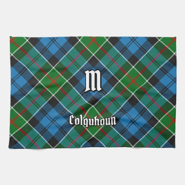 Clan Colquhoun Tartan Geschirrtuch (Horizontal)
