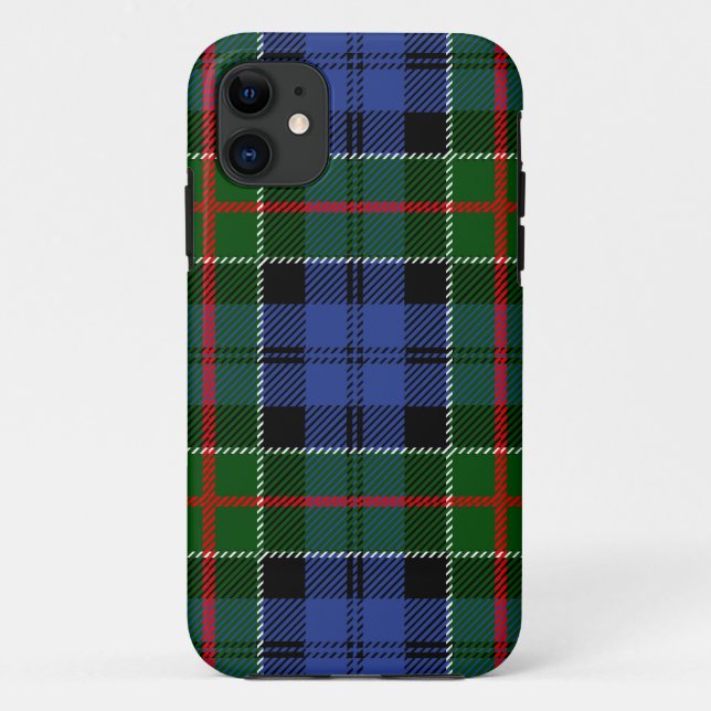 Clan Colquhoun Tartan Kariert Case-Mate iPhone Hülle (Rückseite)