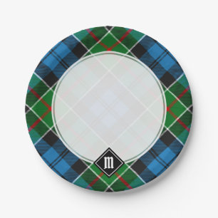 Clan Colquhoun Tartan Pappteller