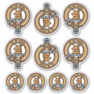 Clan Colquhoun Wappen Sticker Set