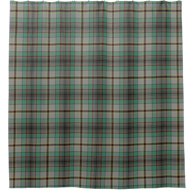 Clan Craig Tartan Kariert Duschvorhang (Vorderseite)