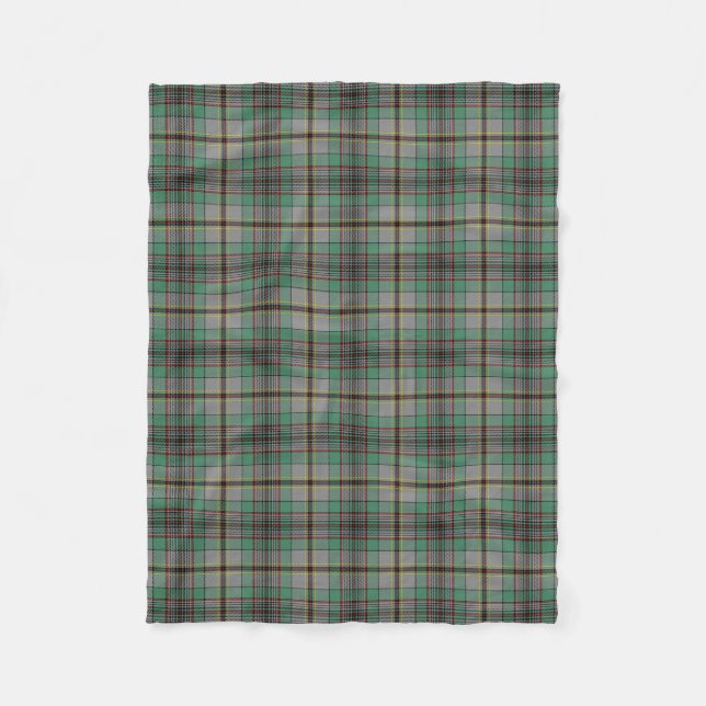 Clan Craig Tartan Kariert Fleecedecke (Vorderseite)