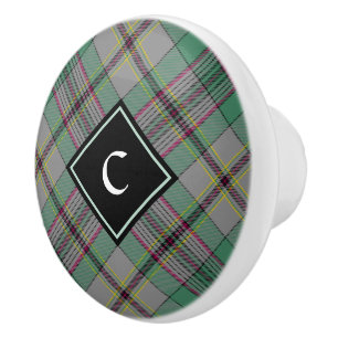 Clan Craig Tartan Keramik Knob Keramikknauf