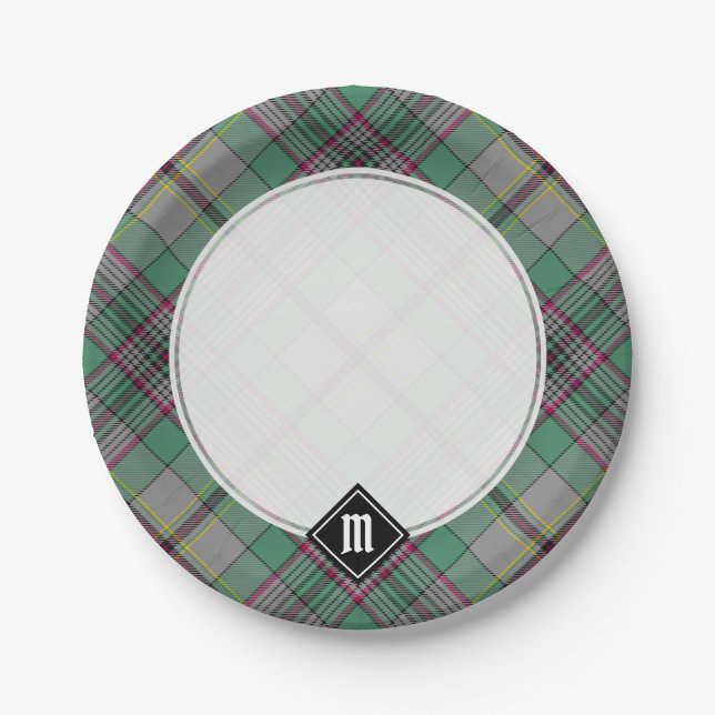 Clan Craig Tartan Paper Tellers Pappteller (Vorderseite)
