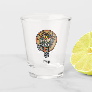 Clan Craig Wappen Shot Glass Schnapsglas