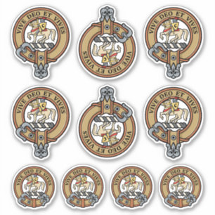 Clan Craig Wappen Sticker Set