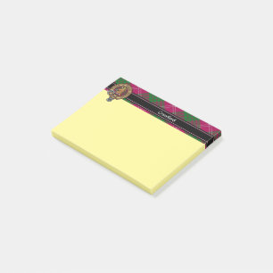 Clan Crawford Crest Post-it Notes