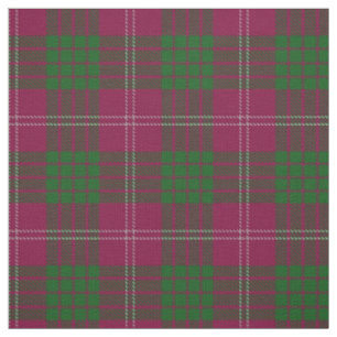 Clan-Crawford schottischer Tartan-kariertes Gewebe Stoff