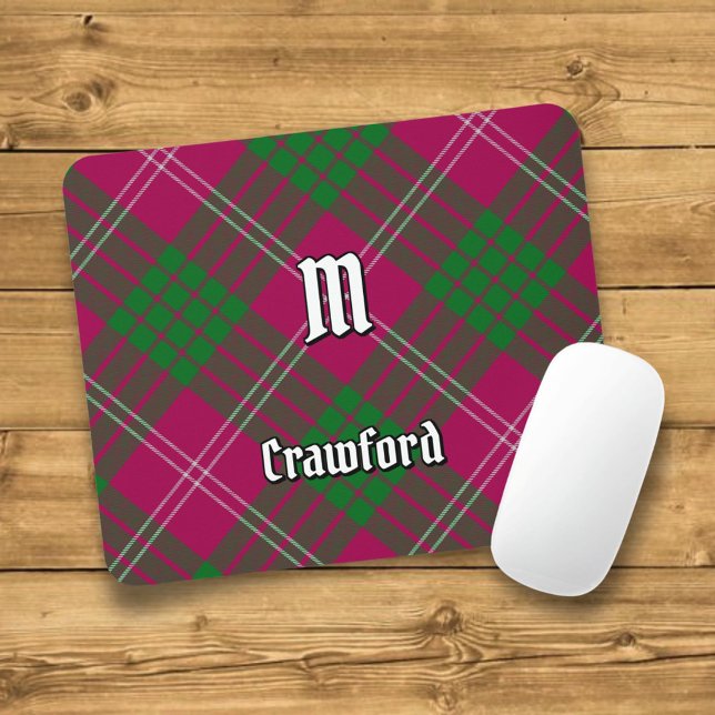 Clan Crawford Tartan Mouse Pad Mousepad (Von Creator hochgeladen)