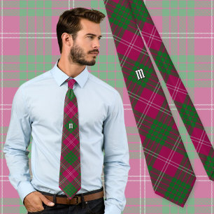 Clan Crawford Tartan Neck Tie Krawatte