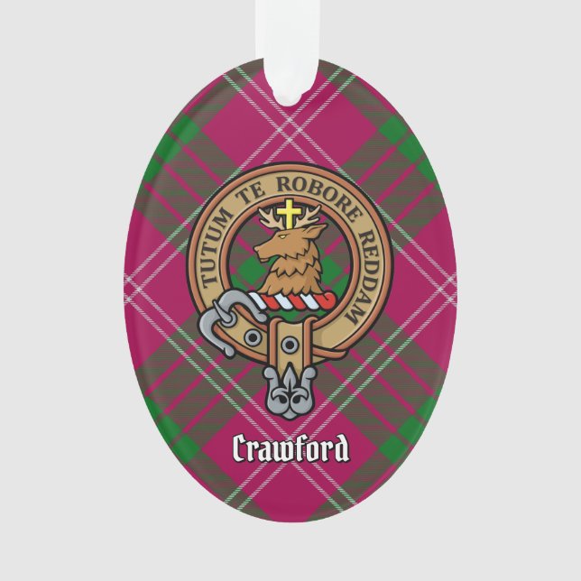 Clan Crawford Wappen Ornament (Vorderseite)