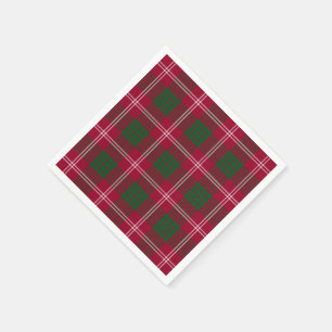 Clan-CrawfordTartan kariert Serviette