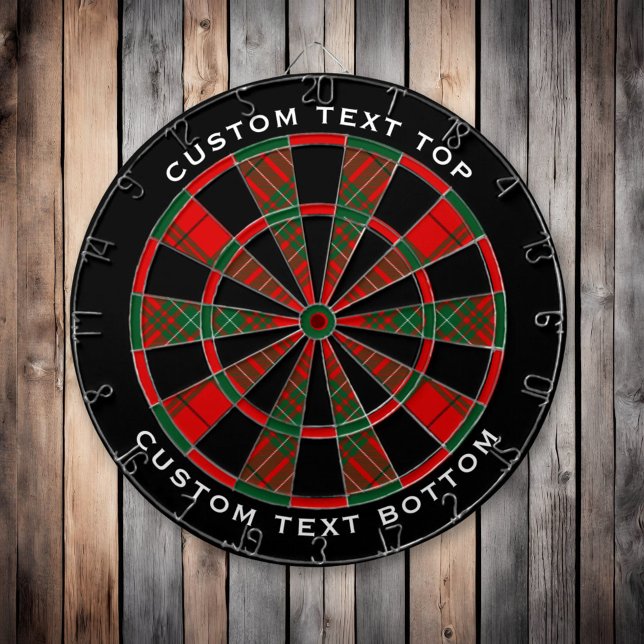 Clan Cumming Tartan Dartscheibe (Von Creator hochgeladen)