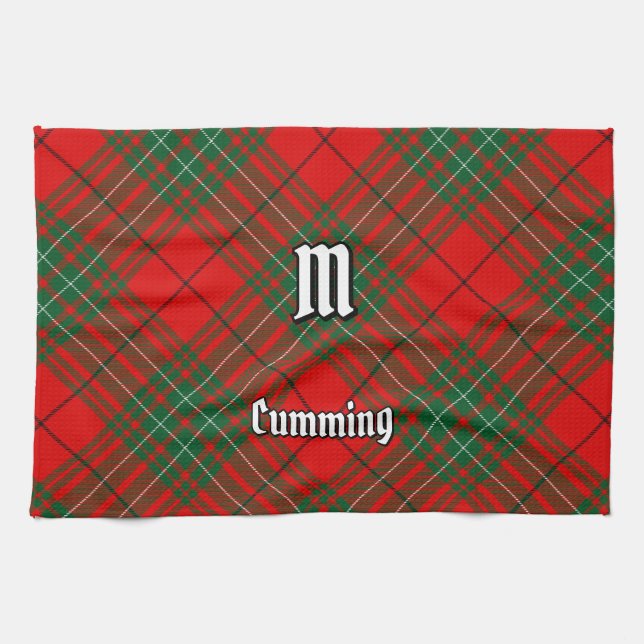 Clan Cumming Tartan Geschirrtuch (Horizontal)