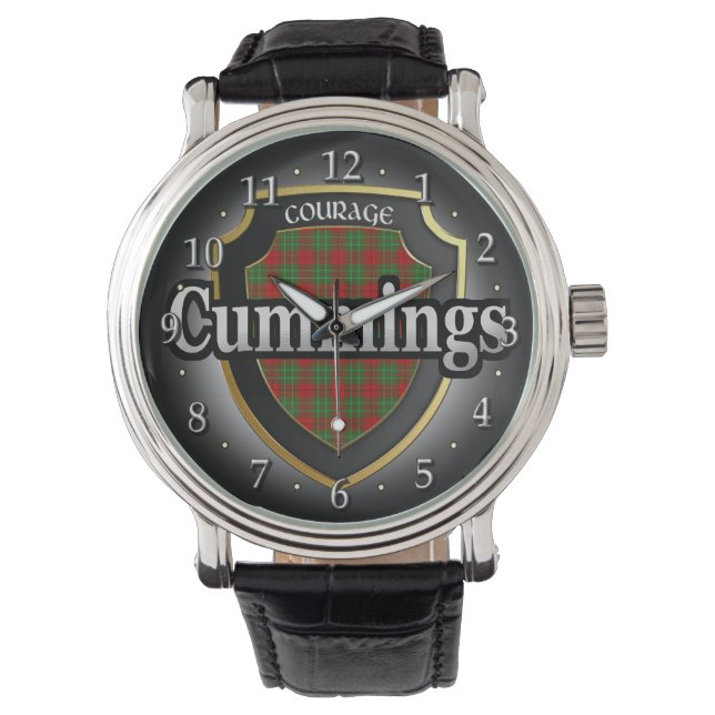 Clan Cummings Scotland Celebration Watch Armbanduhr (Vorderseite)