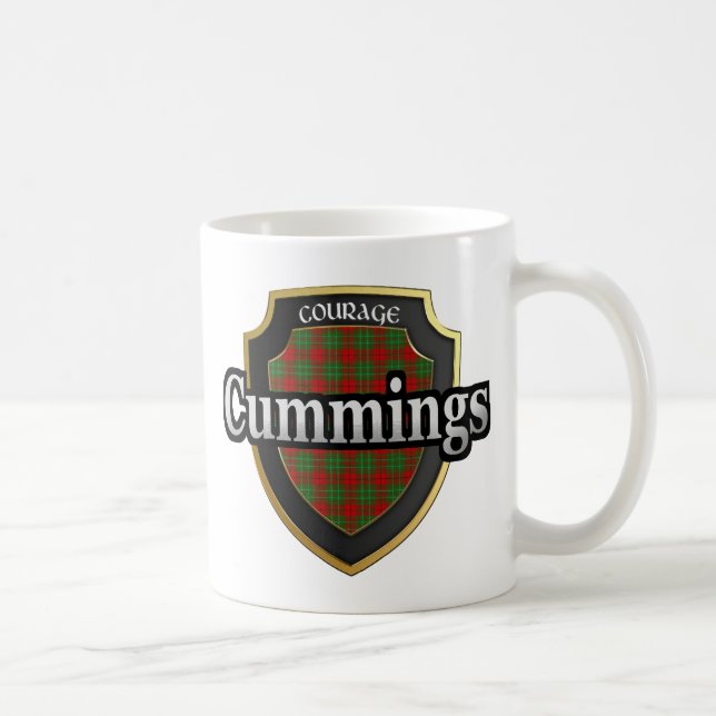 Clan Cummings Scottish Dynsty Tartan Tasse Cups (Rechts)