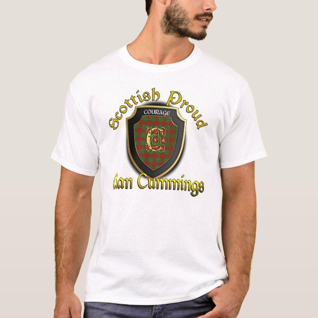 Clan Cummings Scottish Proud Shirts (Vorderseite)
