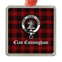 Clan Cunningham Abzeichen & Tartan