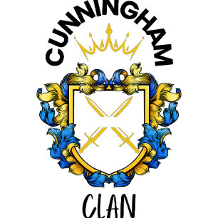 Clan Cunningham Familienwappen T - Shirt