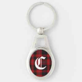 Clan Cunningham kariertes Monogramm-Schlüsselkette Schlüsselanhänger