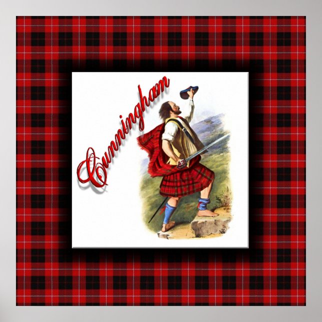 Clan Cunningham Scottish Dream Poster (Vorne)