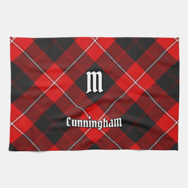 Clan Cunningham Tartan Geschirrtuch (Horizontal)