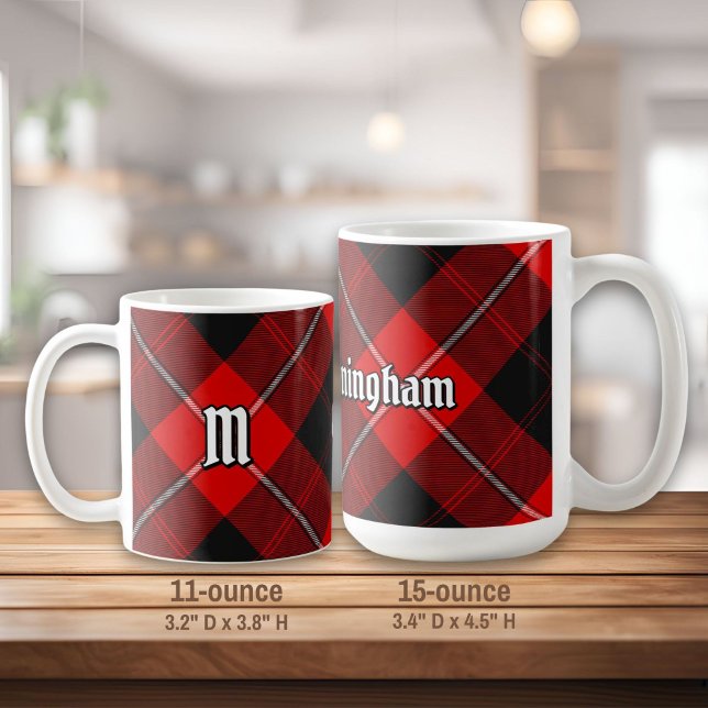 Clan Cunningham Tartan Kaffeetasse (Von Creator hochgeladen)