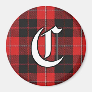 Clan Cunningham Tartan Kariert Accents Magnet