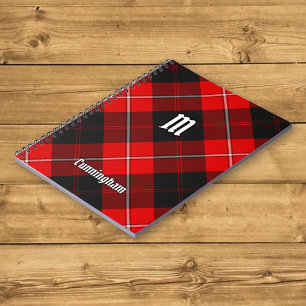 Clan Cunningham Tartan Notizblock