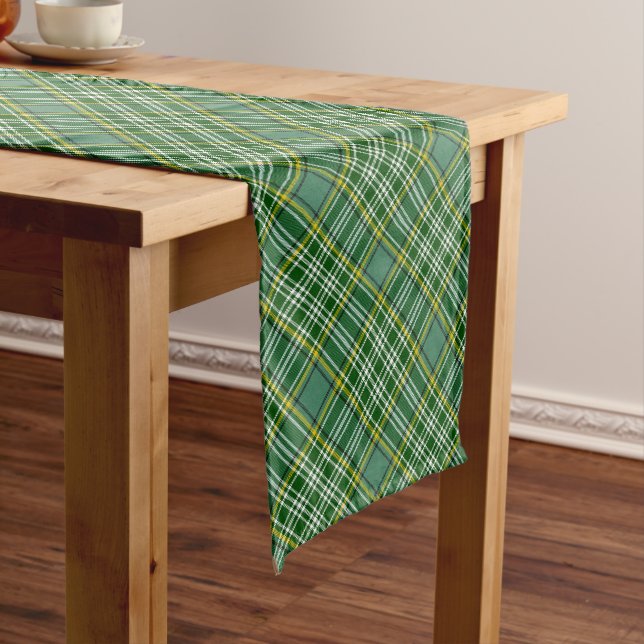 Clan Currie Tartan Großer Tischläufer (Beispiel)