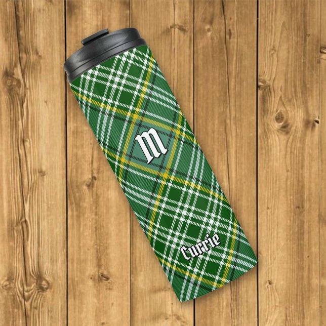 Clan Currie Tartan Thermosbecher (Von Creator hochgeladen)