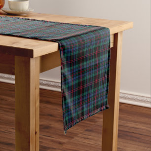 Clan Daly Tartan Patan Irish Kariert Kurzer Tischläufer