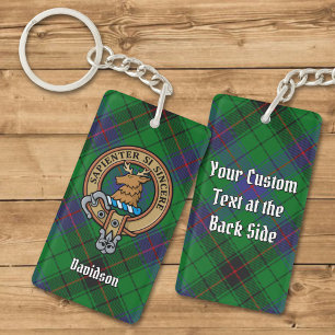 Clan Davidson Crest sur Tartan