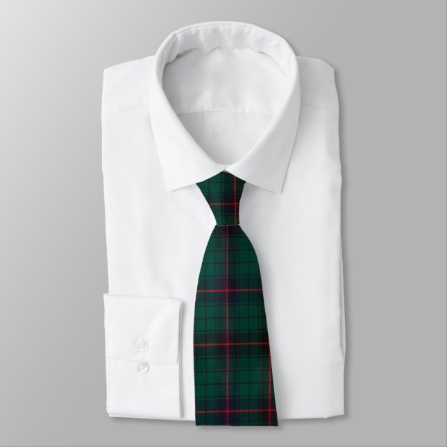 Clan Davidson Tartan Kariert Krawatte (Gebunden)