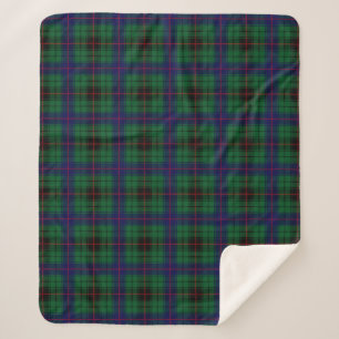 Clan Davidson Tartan Kariert Sherpadecke