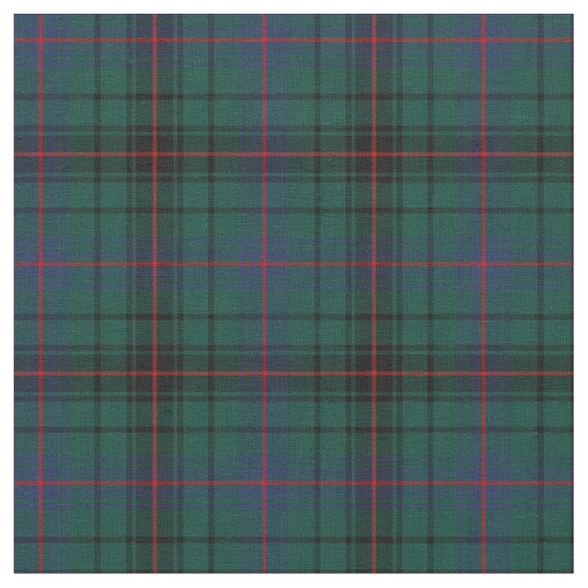 Clan Davidson Tartan Stoff (Nahaufnahme)